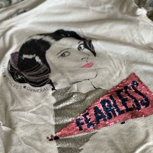 Princess Leia Fearless Sequin Star Wars Shirt from Gap Ki…
